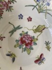 Vintage 1950-70   s Famille Rose Porcelain Bowl Hand Painted Hong Kong 8    X 3 5   