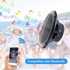Herdio 6 5  Marine Boat Bluetooth Speakers 2-pack 120w Total Waterproof 2-way