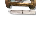 Vintage Small Brass Hour Glass Sand Timer Shelf Sitter Small Decor Office Shelf