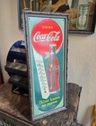 Coca-cola Bottle Thermometer Sign - Thirst Knows No Season  Soda Theme