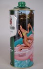 2021 Svijany Beer Can Pinup  07 Calendar Girl 2 L Liter Metal Bottle Half Gallon
