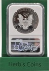 2019-w American Silver Eagle Proof Ngc Pf69 Ultra Cameo 1 Oz  999 Silver  1