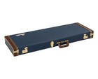 Used Fender Classic Series Wood Case Strat tele - Navy Blue