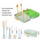 7in1 Travel Bottle Cleaner Kit baby Essentials  With Bottle Brush   nipple Brush