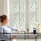 Frosted Glass Window Film Heat Control Uv Blocking  Static Cling Reusable Home B