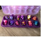 Hatchimals Colleggtibles 12 Pack Egg Carton Purple Glitter Figures Case Kids Toy