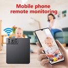 1080p Wifi Mini Camera 180   Rotatable Wireless Camcorder Ir Night Vision Dvr
