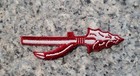 Fsu Old School Spear Logo Patch  Vintage Style  Embroidered  Iron On  3 x 1 