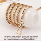 Purse Chain Strap Silver Handle Shoulder Crossbody Handbag Metal Replacement 47 