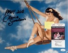 Claire Sinclair Signed 11x14 Photo 2011 Playboy Play Mate  pmoy 2011  Jsa