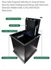1 27 Cu Ft In-floor Safe Hidden Floor Safe W  Digital Keypad   Dust Cover