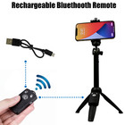 Selfie Stick Tripod 40  Bluetooth Remote Portable For Iphone And Android Phones
