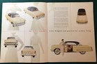 Original 1954 Lincoln Cosmopolitan   Capri Deluxe Sales Brochure 54 Red Cvr