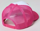 David Bowie Bolt Applique Trucker Snapback Pink Hat Cap