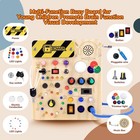 Busy Board montessori Toys For 1-3 Year Old Boys   Girls travel Educational L   