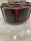 Vtg 1930   s-40   s Poker Carousel W chips And Faux Alligator Cover