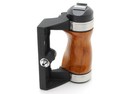  n Mint  Pentax 6x7 Wood Wooden Hand Grip W accessory Shoe 67 From Japan 0527