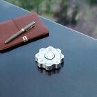 Executive Desk Toy     Fun Silver Metal Decision Maker Paperweight