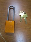     4  New American Lock Heavy Duty Lockout Padlock A1107kaorjlz1 Lot Of 4 W  Keys