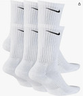 Nike Everyday Cushioned Training Crew Socks     6 Pairs  Unisex  Elevate Your Perf