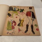 Antique Old Vintage Circus Paper Dolls Saalfield 2708 1940 s Uncut Original 