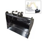 500mm Plain Mud Bucket Grading Attachment For 1 To 1 5 Tons Mini Excavators