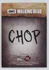 2017 Topps The Walking Dead Season 7 Chop Negan Smith Negan  chop-1 02l5