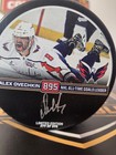 Alex Ovechkin Signed 895th Goal Puck  895 Fanatics Auto Nhl Goals Record 279