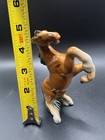 Vintage Rearing Horse Figurine - Made In Japan - Glazed Ceramic Stallion 5 
