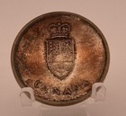 1867 1967 Canada Confederation Silver World Medal Coin With Case 