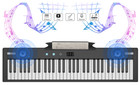 Portable 61 Key Electric Keyboard Piano  For Kids And Beginners  With Stand