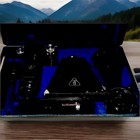 Vintage Antique Bausch   Lomb Microscope Camera Set In Case