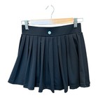 Indero Active Pleated Tennis Mini Skort Black Size Small
