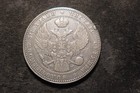 1836 Poland 10 Zlotych And Russia 1 1 2 Rouble C  134 Silver Scarce Coin Nhx