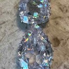 Queen Elizabeth   s Brooch Pin In 925 Sterling Silver With 325 Ct Cubic Zirconia