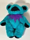 Vintage 90s Grateful Dead Dancing Bear Teal Plush Moving Limbs Steven Smith 1990
