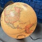 Vintage Replogle 12  Relief Lighted World Globe