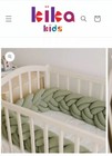 Beautiful Braided Nursery Pillow Kika