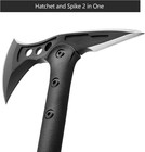 Camping Axe  Survival Throwing Hatchet With Sheath  Tactical Tomahawk With Spike