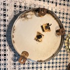 Ohio Jumbo Dial Thermometer Hygrometer Combination Humidity Gauge Vintage