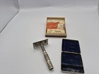 Gillette Military Razor 1930s 40s In Org  Case Germany     5 Vtg  Blades