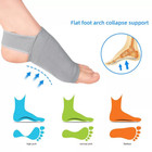 2x Foot Insole Pain Relief Plantar Fasciitis Gel Pads Arch Support Shoes Insert