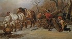 19th Century Oil Painting Landscape - Read Description