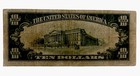 1929  10 National Currency Federal Reserve Bank New York B00356788a Brown Seal