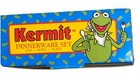 Vintage Rare Muppets Kid s Dinnerware Kermit Frog Set - Plastic   zak  1993  Nib