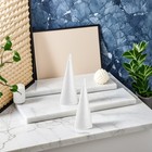 6 Pcs Christmas Decoration Foam Cone Child Shapes Craft Cones For Diy Tree
