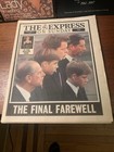 Princess Diana Funeral Newspaper-the Express On Sunday 7 9 97-complete   Inserts