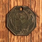 Vintage Abraham Lincoln Souvenir Good Luck Token keychain - Springfield  Il