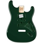 Ae Guitars   S-style Paulownia Replacement Guitar Body British Race Green