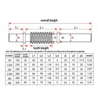 1 1 5 2 2 5 3 4 Module 15t To 100t Gear Steel Worm Wheel Gear   Worm Gear Shaft